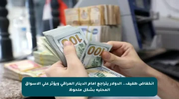 انخفاض طفيف.. الدولار يتراجع أمام الدينار العراقي ويؤثر على الأسواق المحلية بشكل ملحوظ